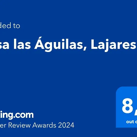 Casa Aguilas, Apartament Lajares